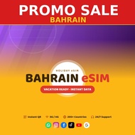[PROMO] Bahrain Travel eSIM 1GB-5GB Data | Big Sale | Instant QR | 4G/5G
