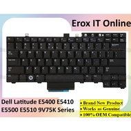 Dell Latitude E5400 E5410 E5500 E5510 9V75K NSK-DBA1E 9Z.0G82.B0U NSK-DB301 V081325BS1 Laptop Keyboa