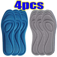 2 Pairs Shoes Men Women Nano Antibacterial Deodorization Insole Sweat Absorption Running Memory Foam