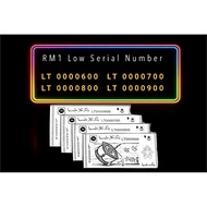 Rare RM1 Malaysia Banknote Sequential Serial LT0000600–LT0000900 | Bank Negara Malaysia | UNC Collec