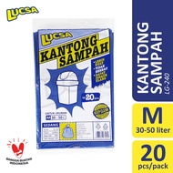 Tchome Trash Bag M 30-50L Plastic Trash Bin Liner Garbage Bag Lucsa 240