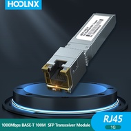 HOOLNX 10G SFP+ To RJ45 SFP Transceiver, Ethernet Copper RJ45 To SFP+ Fiber Optical Module Transceiv