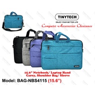 TINYTECH NBS 15.6” BEG KOMPUTER KOREAN STYLE BAG NOTEBOOK LAPTOP HAND CARRY SHOULDER BAG SLEEVE