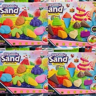 (77-13 77-15) Dynamic Sand Kinetic Sand game, random selection