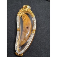 LP Pern Wat Bangpra BE2535 Tiger Amulet 虎王 佛牌