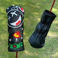 New Golf Club cover No. 1 Wooden cover Black White Bomb Iron cover Head cover Golf