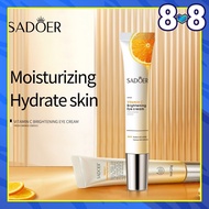 ROREC SADOER Vitamin C Brightening Eye Cream Fresh Orange Essence Hydrating Moisturizing Eye Care Eye Cream 20g