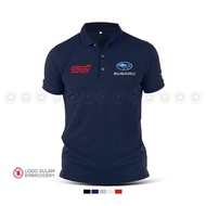 Polo Tee Shirt Cotton Subaru WRX STI WRC Rally Version 7 8 9 GRB Baju T-Shirt Lelaki Men Sulam M-3XL