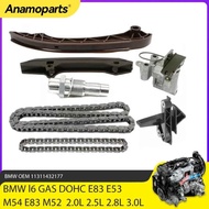 Engine Parts Timing Chain Kit Fit 2.0 2.5 3.0 L M50 M52 M54 For BMW X3 X5 E83 E53 E38 Z3 E36 2.0L 2.