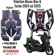 Yamaha Nmax Turbo - Neo Motorcycle Accessories Package Footrest/ - Yamaha Nmax Turbo Tankpad - Neo