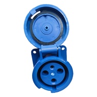 Grippes 63A 2P+E Industrial Outlet 6h (3 Pins) 380V-415VAC Chassis Type IEC60309-2 333