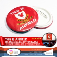 [FREE GIFT] Liverpool | This Is Anfield Sign | Button Badge 58mm