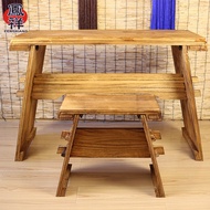 [Fengxiang Musical Instruments] Guqin Table Stool Double-Sided with Resonance Box Guqin Bracket