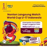 Voucher Paket Piala Dunia Timnas U1 Nex Parabola Timnas World Cup U1