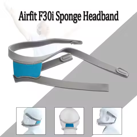 1PC Resmed F30i Full Mask Replacement Part CPAP Head Band Headgear for Respironics Washable Durable