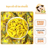 Banana Shaped Crispy Chocolate, Super Delicious and Low Sugar Chocolate