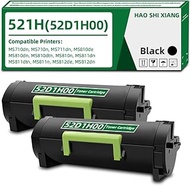 52D1H00 Black High-Yield Toner Cartridges Compatible 521H Toner for Lexmark MS710 MS710n MS711 MS711