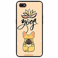 Ốp lưng in cho Realme C2 Mẫu Cún Yoga