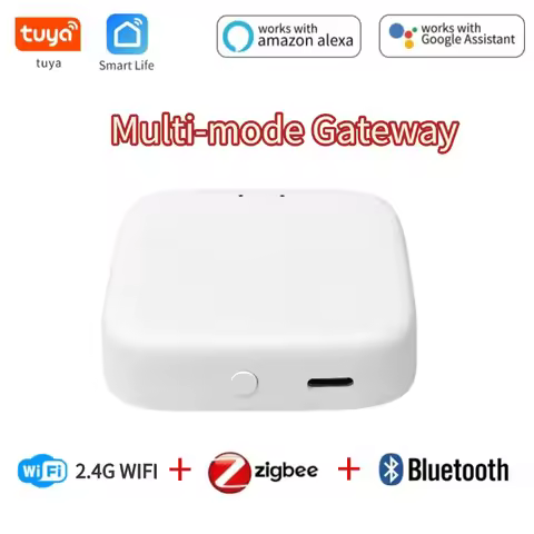 Zigbee WIFI Multi Mode Gateway Hub Tuya Smart Home Remote Control Bluetooth Wireless Hub for Alexa G