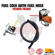 FUEL COCK MINYAK + FUEL HOSE PIPE MESIN RUMPUT FR3000 FR3001 BRUSH CUTTER SPAREPART