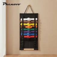 [Phenovo] Karate Belt Display Wall Organizer Felt Textile Rank Belt Storage Holder for Kids or Adult