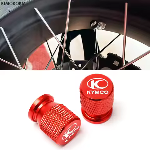 Motorcycle Caps Covers Tire Valve Airtight For KYMCO Xciting 250 300 400 AK550 CT250 CT300 S400 Down