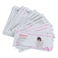 20pcs / Bag Early Pregnancy Test Strip LH Urine Tester Kit Rapid Display for Women(PinkWhite Strip)