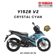 [100% ORIGINAL] Y15ZR HLY BODY SET YAMAHA COVERSET - 2022 [ CS6 CYAN ] V2