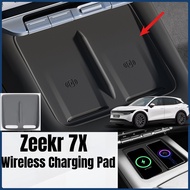 Zeekr 7X (2025-2026) Car Mat Wireless Charging Pad Protection Mat Car Accessories