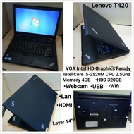 Code Lenovo T420 Laptop Second