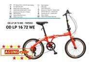 Odessy Kami Sepeda Lipat Anak Dewasa 6" 6 Inch 7 Speed