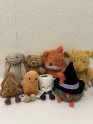 ［交換/賣］Jellycat Amuseables 食物造型系列 Christmas Tree Cookie 聖誕樹曲奇 Bean 趣味豆豆 Espresso Cup 咖啡杯 Heccaty Hoot