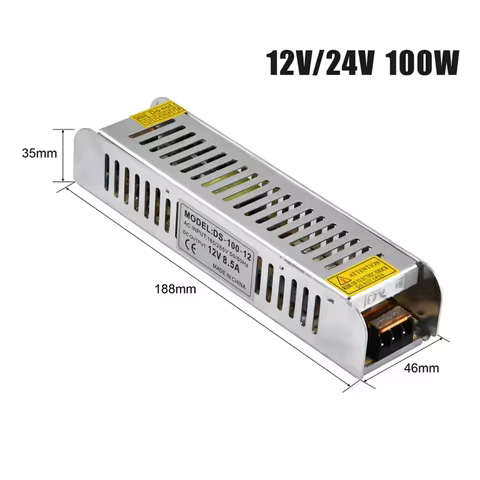 12V Power Supply 3 5 8.5 10 15 30 A DC 12V LED Drive Transformers 220V To 12V 36W 60W 120W 150W 180W