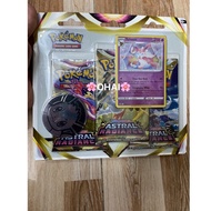 Blister 3 Pack ASTRAL RADIANCE - Sylveon With Promo Card and Genuine Pokemon Coin