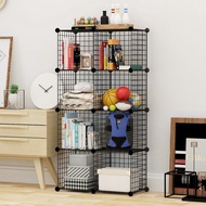 [Malay Ready Stock] BeautyLand DIY 8 Cube Metal Wire Multi-Function Storage Rack