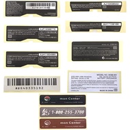 2PCS Label Sticker for Gameboy Advance GBA SP, Label Nameplate Sticker for Gameboy Color Pocket GBC 