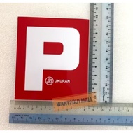 SEPASANG STICKER P L MOTOR KERETA STICKER L P KERETA MOTORSIKAL