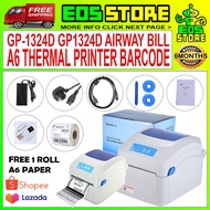 GPrinter GP-1324D  A6 Thermal Printer Barcode Label Air-waybil Printing SHOPEE LAZADA Direct thermal