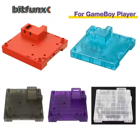 Bitfunx Five Color Replacement Shell For Gamecube Gameboy Player DOL-017 Gameboy Base Case For NGC G