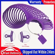 【Local Send Out】Plastic Bracelet Measuring Ring Wrist Size Measuring Tool Jade Bracelet Ring Mouth Size Jade Bracelet Ring Mouth Test Belt Ring Plastic-Bangle-Sizer