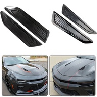 POSSBAY 1 Pair Car Decorative Front Hood Vent Scoop Covers Styling for Chevrolet Camaro LT 1LT 2LT R
