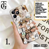 PREMIUM SILICON CASE WITH KPOP JOSHUA HONG SEVENTEEN MOTIF FOR REALME C53