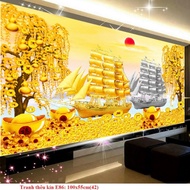 Smooth sailing cross-stitch painting E86