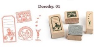 Good Player Creative Hall~Clay/Collage/Painting~SQ025-1sq025-2sq025-3sq025-4 Tin Box Seal-Dorothy