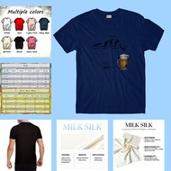 Evolution To Beer Mug T-Shirt More Colors Milk Fiber B7a0