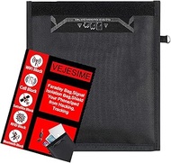 Faraday Bag,Signal Isolation Bag,Shield Your Phone/ipad from Hacking,Tracking,and EMP Protection Rad