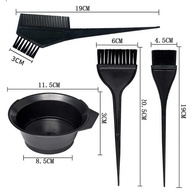 Hair Dyeing Tool Four-Piece Set Hairdressing Set Household Hair Dyeing Bowl Comb Set Perm Dyeing