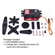 JX Servo PDI-4409MG 9KG Short Servo Digital Standard Servo For 1/8 1/10 RC Car LOW PROFILE Metal Gea