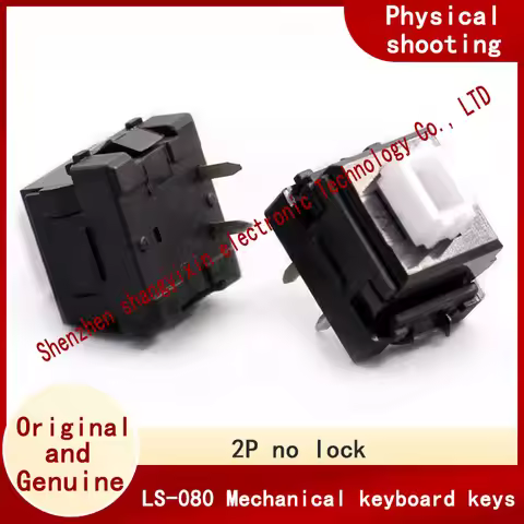 Mechanical keyboard key LS-080 special 2-pin switch 2-pin switch no locking font