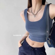 FS 1.482 - Wire Free Gym Sports Bra Women's Push Up Sports Bra Elastic Sexy Tanktop Sexy Underwear f